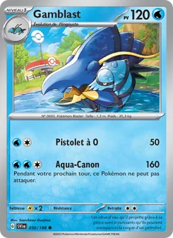 Carte Pokémon Gamblast 050