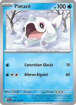 Carte Pokémon Piétacé 059