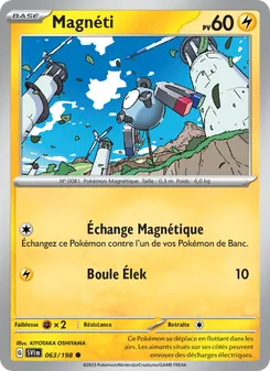 Carte Pokémon Magnéti 063