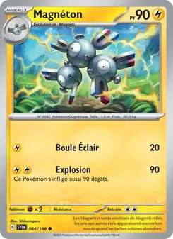 Carte Pokémon Magnéton 064