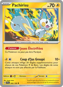 Carte Pokémon Pachirisu 068