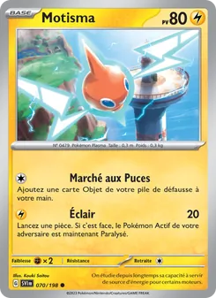 Carte Pokémon Motisma 070