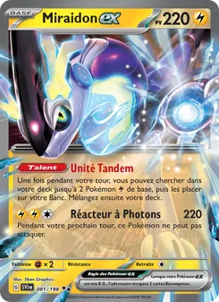 Carte Pokémon Miraidon-ex 081