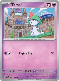 Carte Pokémon Tarsal 084
