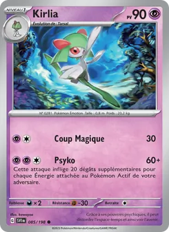 Carte Pokémon Kirlia 085