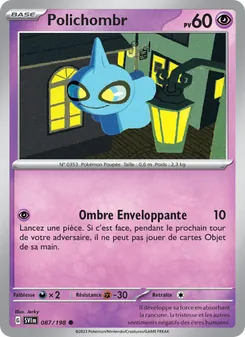 Carte Pokémon Polichombr 087