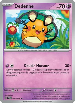 Carte Pokémon Dedenne 095