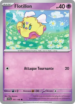 Carte Pokémon Flotillon 101