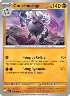 Carte Pokémon Courrousinge 109