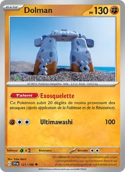 Carte Pokémon Dolman 121