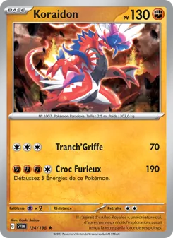 Carte Pokémon Koraidon 124