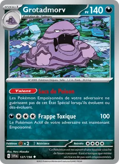 Carte Pokémon Grotadmorv 127
