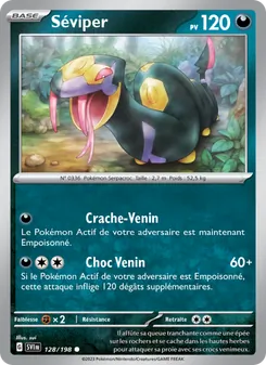 Carte Pokémon Séviper 128