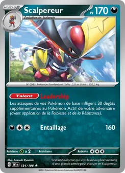 Carte Pokémon Scalpereur 134