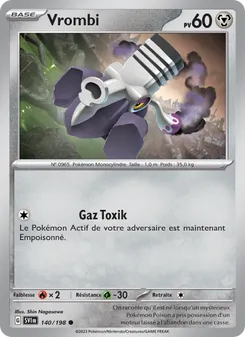 Carte Pokémon Vrombi 140
