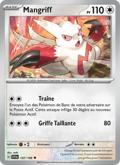 Carte Pokémon Mangriff 147