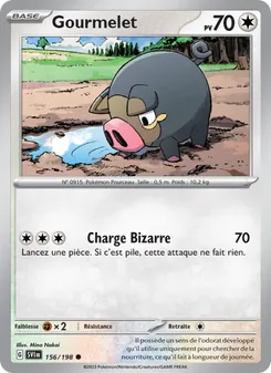 Carte Pokémon Gourmelet 156