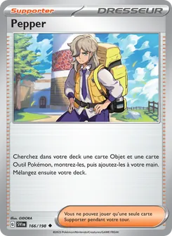 Carte Pokémon Pepper 166