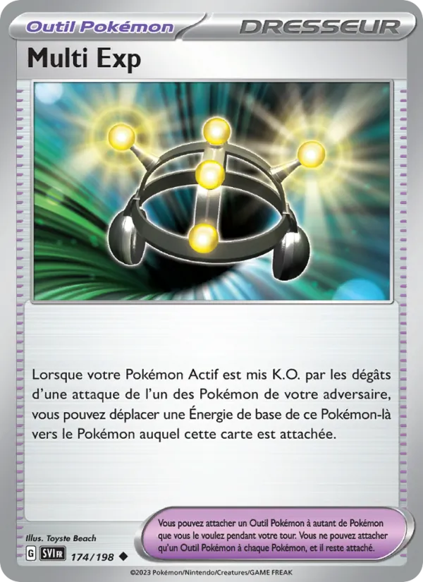 Carte Pokémon Multi Exp 174/198 de l'extension Écarlate et Violet