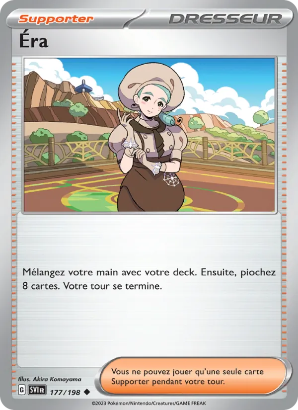 Carte Pokémon Éra 177/198 de l'extension Écarlate et Violet