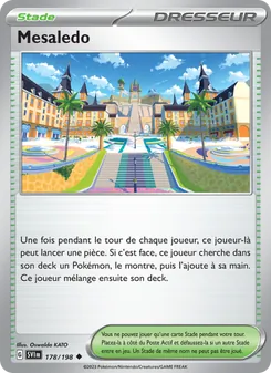 Carte Pokémon Mesaledo 178 — Écarlate et Violet