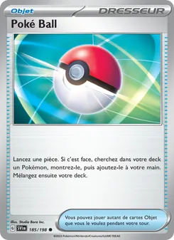 Carte Pokémon Poké Ball 185