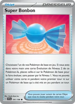 Carte Pokémon Super Bonbon 191