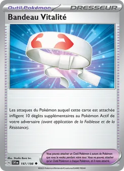 Carte Pokémon Bandeau Vitalité 197