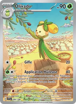 Carte Pokémon Olivado 200