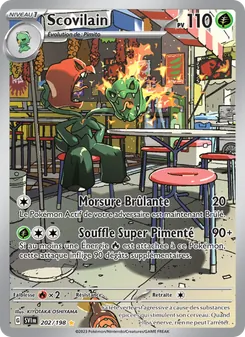 Carte Pokémon Scovilain 202