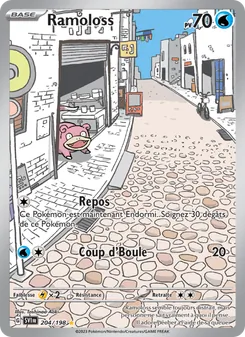 Carte Pokémon Ramoloss 204 — Écarlate et Violet