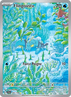 Carte Pokémon Flingouste 205 — Écarlate et Violet