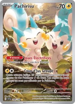 Carte Pokémon Pachirisu 208
