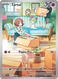 Carte Pokémon Tarsal 211