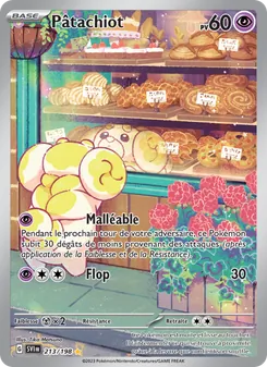Carte Pokémon Pâtachiot 213