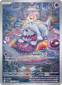 Carte Pokémon Toutombe 214