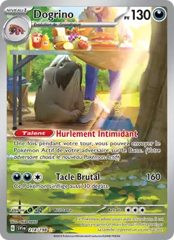 Carte Pokémon Dogrino 218