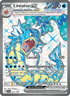 Carte Pokémon Léviator-ex 225
