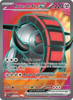 Carte Pokémon Roue-de-Fer-ex 233