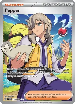 Carte Pokémon Pepper 235