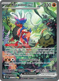 Carte Pokémon Koraidon-ex 247