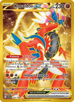 Carte Pokémon Koraidon-ex 254