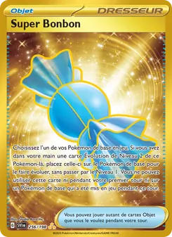 Carte Pokémon Super Bonbon 256