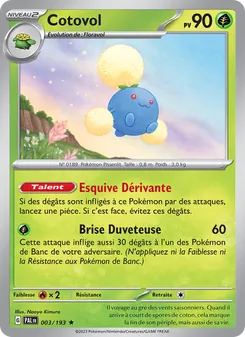 Carte Pokémon Cotovol 003