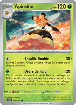 Carte Pokémon Apireine 009