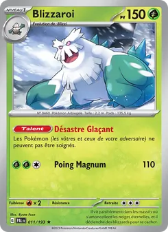 Carte Pokémon Blizzaroi 011