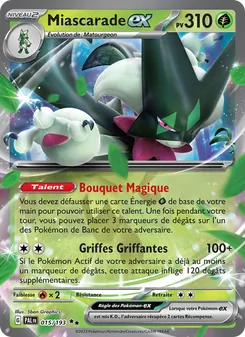 Carte Pokémon Miascarade-ex 015