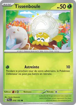 Carte Pokémon Tissenboule 016