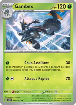 Carte Pokémon Gambex 021