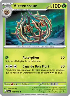 Carte Pokémon Virevorreur 024